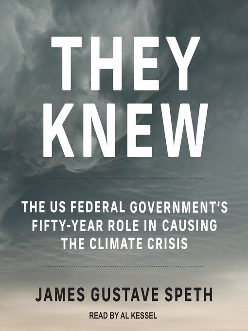 Title details for They Knew by James Gustave Speth - Available